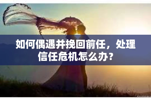 如何偶遇并挽回前任，处理信任危机怎么办？