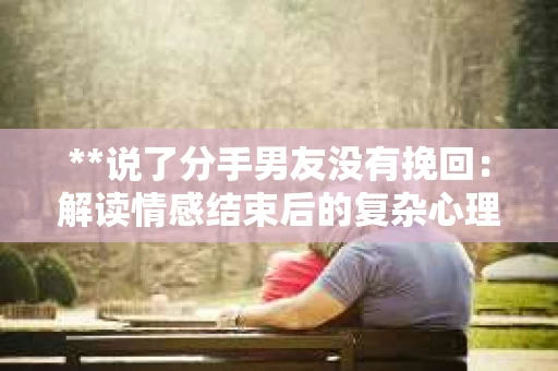 **说了分手男友没有挽回：解读情感结束后的复杂心理与现实**