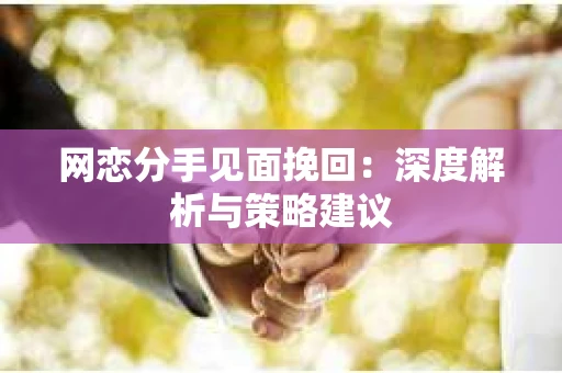 网恋分手见面挽回：深度解析与策略建议