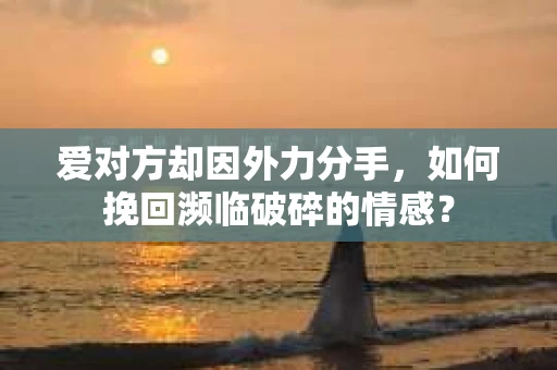 爱对方却因外力分手，如何挽回濒临破碎的情感？