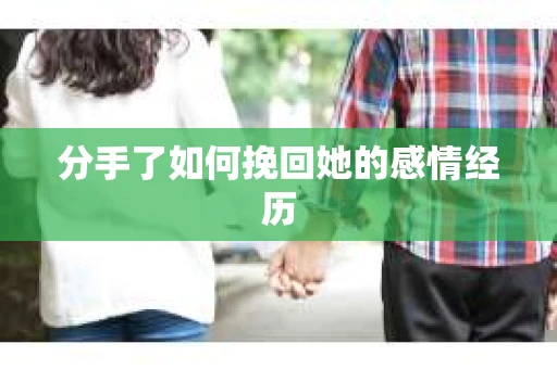 分手了如何挽回她的感情经历