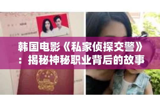 韩国电影《私家侦探交警》：揭秘神秘职业背后的故事