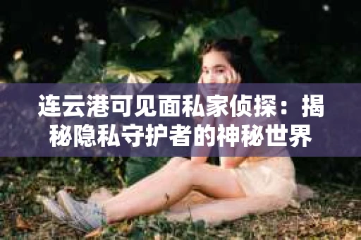 连云港可见面私家侦探：揭秘隐私守护者的神秘世界