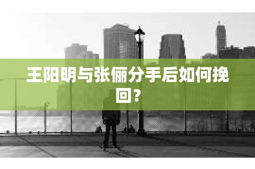 王阳明与张俪分手后如何挽回？