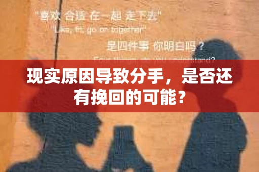 现实原因导致分手，是否还有挽回的可能？