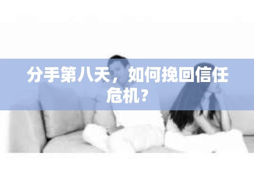 分手第八天，如何挽回信任危机？