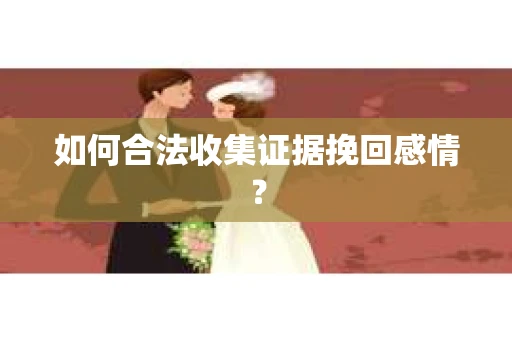 如何合法收集证据挽回感情? 如何合法收集证据挽回感情?