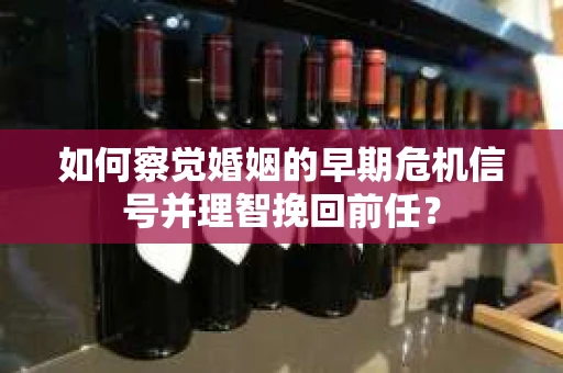 如何察觉婚姻的早期危机信号并理智挽回前任？